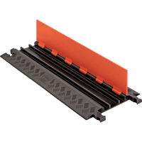 Protecteur de c&acirc;ble &agrave; profil bas Guard Dog, 3 canaux, 36" lo x 13,8" la x 1,25" h NTL Industrial