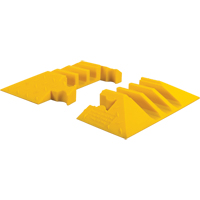 Yellow Jacket<sup>®</sup> 3-Channel Heavy Duty Cable Protector - End Caps KI187 | NTL Industrial