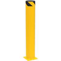 Bornes de s&eacute;curit&eacute; tubulaire, Acier, 42" h x 6-5/8" la, Jaune NTL Industrial