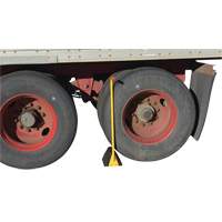 Ergo Handle Wheel Chock, 9-1/4" x 8" x 6", Black KI275 | NTL Industrial