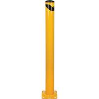 Butoir, Acier, 48" h x 4-1/2" la, Jaune NTL Industrial