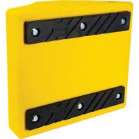 Heavy-Duty Wheel Chocks, Urethane, Yellow, 15-1/2" W x 17-7/10" D x 10" H NTL Industrial