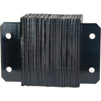 Laminated Dock Bumpers, Horizontal, Rubber, 12" W x 6" D x 10" H NTL Industrial