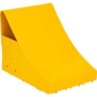 Ice Chocks, Steel, Yellow, 8-1/16" W x 10-5/8" D x 8-13/16" H NTL Industrial