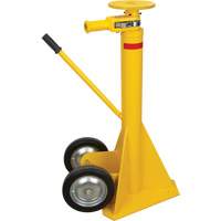 Cric &agrave; rochet pour remorque &agrave; capacit&eacute; statique de 100 000 lb, Cap. de levage 20 tonnes NTL Industrial