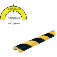 R30 Profile 5M Pipe Protection Bumper Guard, 2' Long NTL Industrial