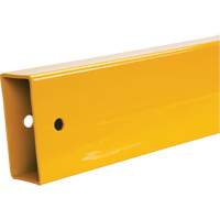 Lift-Out Guard Rail, Steel, 3' L x 4" H, Safety Yellow NTL Industrial