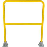 Garde-corps pour barri&egrave;re de s&eacute;curit&eacute;, Acier, 36" lo x 42" h, Jaune NTL Industrial