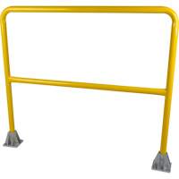 Garde-corps pour barri&egrave;re de s&eacute;curit&eacute;, Acier, 48" lo x 42" h, Jaune NTL Industrial