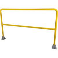 Garde-corps pour barri&egrave;re de s&eacute;curit&eacute;, Acier, 72" lo x 42" h, Jaune NTL Industrial