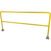 Garde-corps pour barri&egrave;re de s&eacute;curit&eacute;, Acier, 84" lo x 42" h, Jaune NTL Industrial