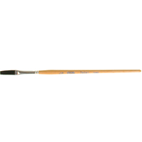 One Stroke Paint Brush, 1/4" Brush Width, Ox Hair, Wood Handle NTL Industrial