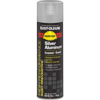 V2100 System Enamel Spray Paint, Silver Aluminum, Gloss, 14 oz., Aerosol Can NTL Industrial