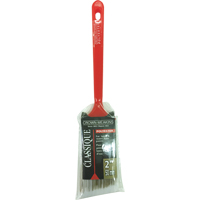 Pinceau angulaire classique, Polyester, Manche Plastique, Largeur de 2" NTL Industrial