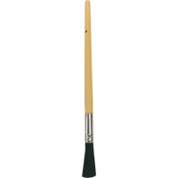 Pinceau en soies ovales, Soies, Manche Plastique, Largeur de 13/32" NTL Industrial