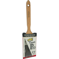 Pinceau angulaire Pro, Poly/nylon, Manche Bois, Largeur de 2-1/2" NTL Industrial