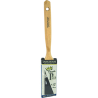 Pinceau &agrave; soies angulaires Crown Pro, Soies, Manche Bois, Largeur de 1-1/2" NTL Industrial