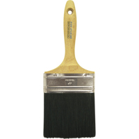 Pinceau &agrave; soies droites, Soies, Manche Bois, Largeur de 4" NTL Industrial