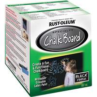 Chalk Board Paint, 877 ml, Can, Black NTL Industrial