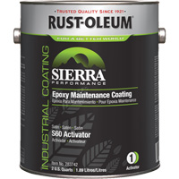 Rev&ecirc;tement dentretien &eacute;poxydique &agrave; base deau Sierra S60 partie 1 activateur, Gallon NTL Industrial
