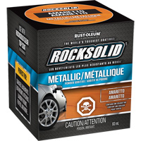 RockSolid&reg; Metallic Powder Additive, 60 mL, Bottle, Amaretto NTL Industrial