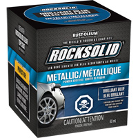 RockSolid&reg; Metallic Powder Additive, 60 mL, Bottle, Brilliant Blue NTL Industrial