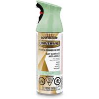 Universal&reg; Enamel Paint & Primer In One, Modern Mint Green, Gloss, Aerosol Can NTL Industrial