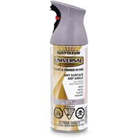 Universal&reg; Enamel Paint & Primer In One, Silver Lilac Purple, Satin, Aerosol Can NTL Industrial