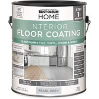 Couche de fond pour syst&egrave;me de rev&ecirc;tement de plancher int&eacute;rieur &agrave; la maison, 3,78 L, &agrave; l'eau, Tr&egrave;s mat, Gris NTL Industrial