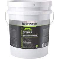 Composant de base pour rev&ecirc;tement de plancher Sierra Performance S40, 5 gal., &agrave; l'eau, Tr&egrave;s brillant, Gris NTL Industrial