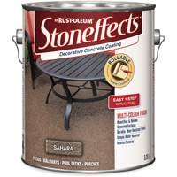 Stoneffects Decorative Concrete Coating, 3.78 L, Textured, Beige NTL Industrial