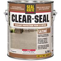 Seal-Krete<sup>®</sup> Protective Sealer, 3.78 L, Urethane-Based, Satin, Clear KR407 | NTL Industrial