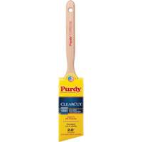 Clearcut&reg; Glide Paint Brush, Poly/Nylon, Wood Handle, 2" Width NTL Industrial
