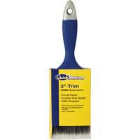 Pinceau &agrave; garniture Quick Solutions, Polyester, Manche Plastique, Largeur de 3" NTL Industrial