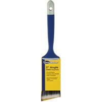 Pinceau &agrave; angle Quick Solutions, Polyester, Manche Plastique, Largeur de 2" NTL Industrial