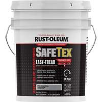 Rev&ecirc;tement d'acrylique SafeTex Easy-Tread, 4 gal., &agrave; l'eau, Plat/Textur&eacute;, Gris NTL Industrial