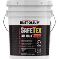 Rev&ecirc;tement d'acrylique SafeTex Easy-Tread, 4 gal., &agrave; l'eau, Plat/Textur&eacute;, Noir NTL Industrial