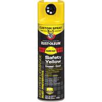 &eacute;mail antirouille en a&eacute;rosol 5 en 1, Jaune, Brillant, 15 oz, Canette a&eacute;rosol NTL Industrial