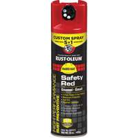 &eacute;mail antirouille en a&eacute;rosol 5 en 1, Rouge, Brillant, 15 oz, Canette a&eacute;rosol NTL Industrial