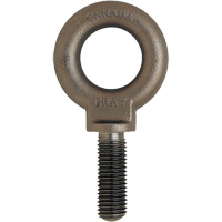 Eye Bolts, Uncoated Natural Finish, 4000lbs. (2 tons) Capacity NTL Industrial
