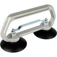 Appareils &agrave; ventouses - Ventouse double industrielle, 50 lb Capacit&eacute;, 4", Barre &agrave; tirer, 10" Longueur de la manche NTL Industrial