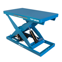 Optimus<sup>®</sup> Electric-Hydraulic Scissor Lift Table, Steel, 48" L x 28" W, 3000 lbs. Capacity LV453 | NTL Industrial
