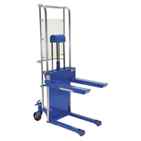 Hefti-Lift Load Stacker, Foot Pump Operated, 880 lbs. Capacity, 59" Max Lift NTL Industrial