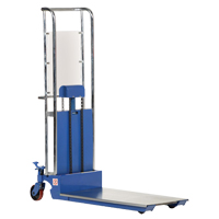 Hefti-Lift Load Stacker, Foot Pump Operated, 300 lbs. Capacity, 59" Max Lift NTL Industrial