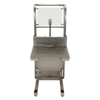 Hefti-Lift Load Stacker, Foot Pump Operated, 450 lbs. Capacity, 45-5/8" Max Lift NTL Industrial