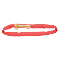 Polyester Round Sling, Red, 3" W x 6' L, 14000 lbs. Vertical Load LW161 | NTL Industrial