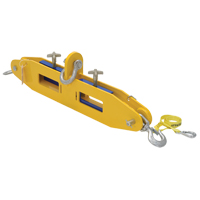 Forklift Lifting Beam, 7" x 2-1/2" Fork Pocket LW224 | NTL Industrial