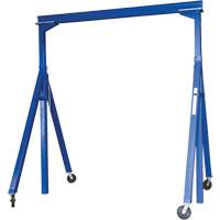 Adjustable Height Gantry Crane, 15' L, 6000 lbs. (3 tons) Capacity LW332 | NTL Industrial
