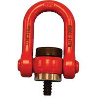 VQ Swivel Hoist Lifting Ring, M8, 12 mm Thread Length, Alloy Steel LW505 | NTL Industrial