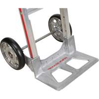Knocked Down Hand Truck, P-Handle Handle, Aluminum, 52" Height, 500 lbs. Capacity NTL Industrial